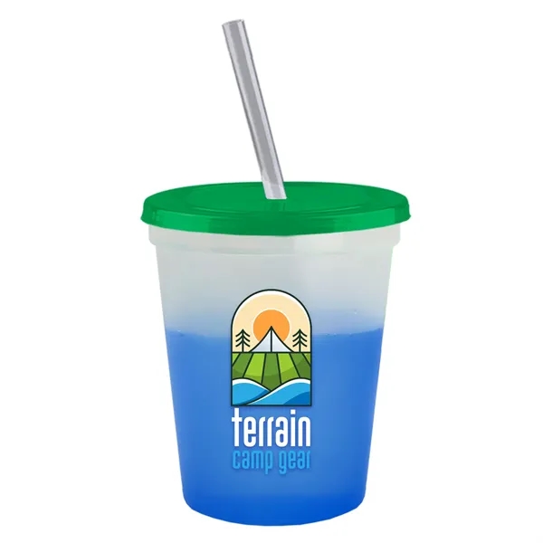 Garyline® Cups-on-the-Go Color-Changing Sport Sipper - 16...... from ASI 40480 Koozie Group