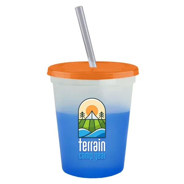 Garyline® Cups-on-the-Go Color-Changing Sport Sipper - 16...... from ASI 40480 Koozie Group