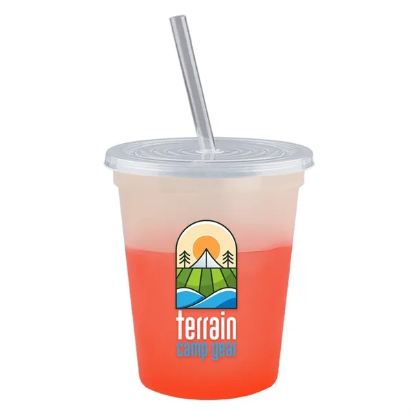 Garyline® Cups-on-the-Go Color-Changing Sport Sipper - 16...... from ASI 40480 Koozie Group