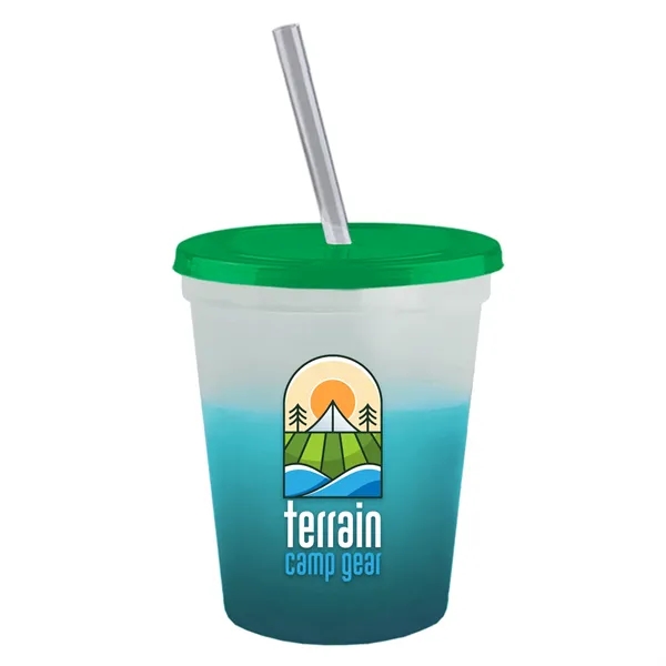 Garyline® Cups-on-the-Go Color-Changing Sport Sipper - 16...... from ASI 40480 Koozie Group