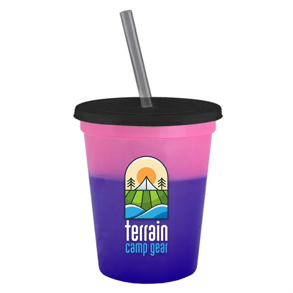 Garyline® Cups-on-the-Go Color-Changing Sport Sipper - 16...... from ASI 40480 Koozie Group