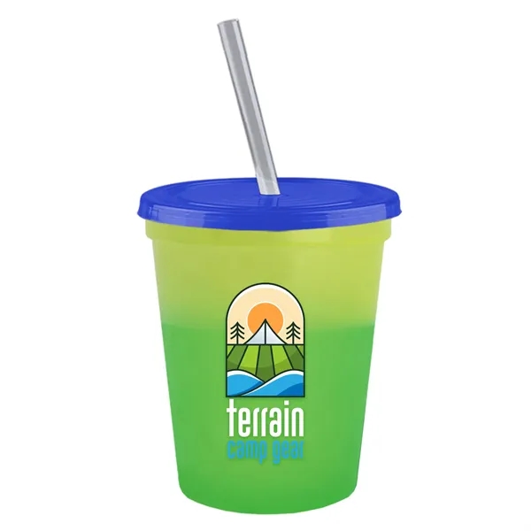 Garyline® Cups-on-the-Go Color-Changing Sport Sipper - 16...... from ASI 40480 Koozie Group