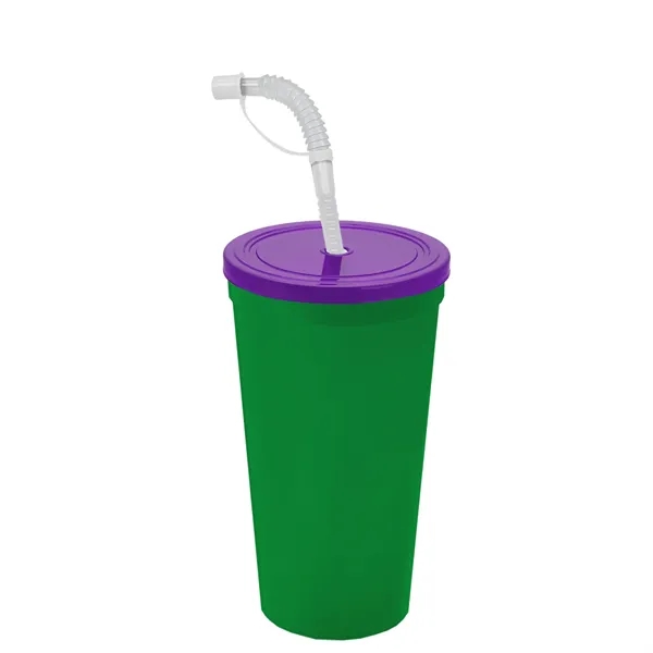 Garyline® Sport Sipper Cup with Straw Lid - 24 oz.... from ASI 40480 Koozie Group