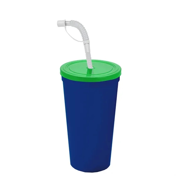 Garyline® Sport Sipper Cup with Straw Lid - 24 oz.... from ASI 40480 Koozie Group