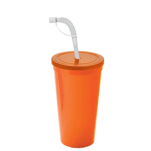 Garyline® Sport Sipper Cup with Straw Lid - 24 oz.... from ASI 40480 Koozie Group