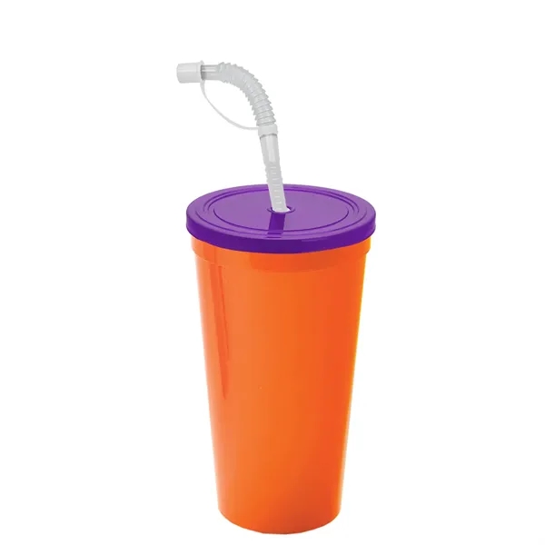 Garyline® Sport Sipper Cup with Straw Lid - 24 oz.... from ASI 40480 Koozie Group