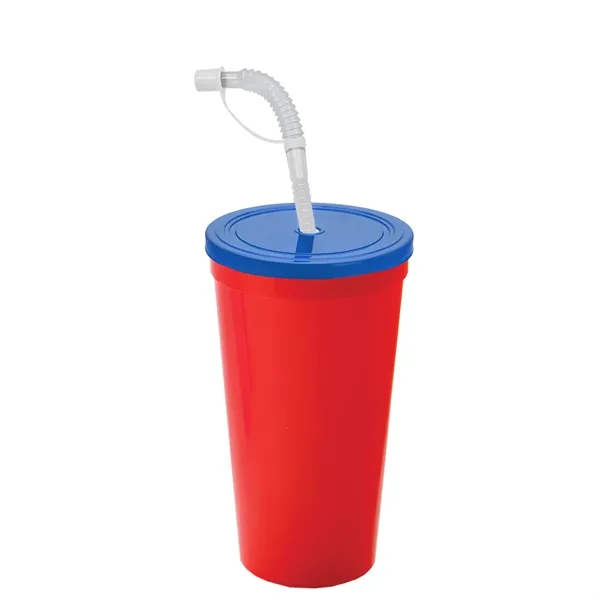 Garyline® Sport Sipper Cup with Straw Lid - 24 oz.... from ASI 40480 Koozie Group