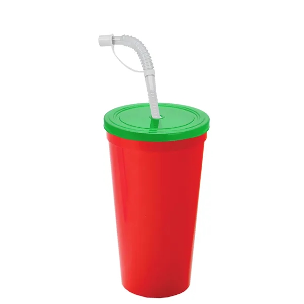Garyline® Sport Sipper Cup with Straw Lid - 24 oz.... from ASI 40480 Koozie Group