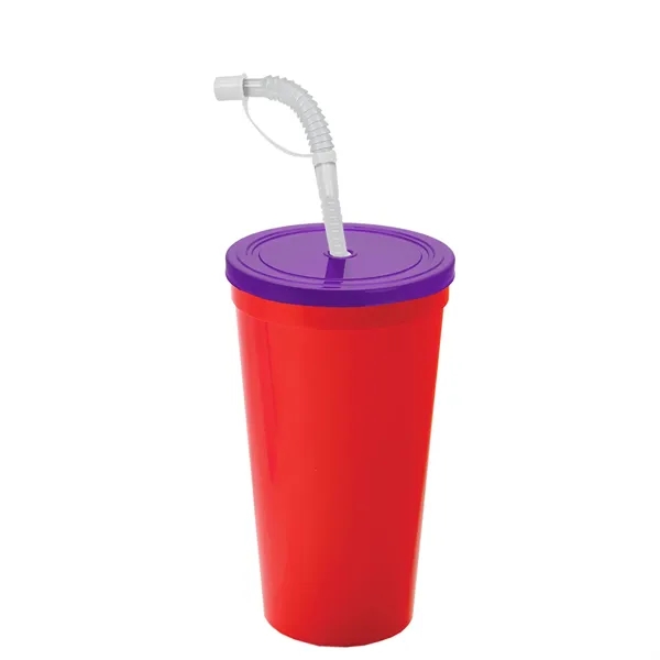 Garyline® Sport Sipper Cup with Straw Lid - 24 oz.... from ASI 40480 Koozie Group
