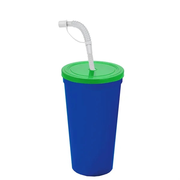 Garyline® Sport Sipper Cup with Straw Lid - 24 oz.... from ASI 40480 Koozie Group