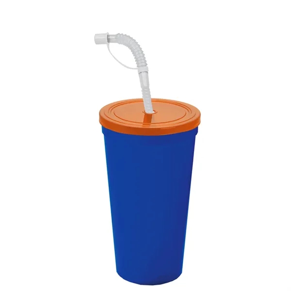 Garyline® Sport Sipper Cup with Straw Lid - 24 oz.... from ASI 40480 Koozie Group