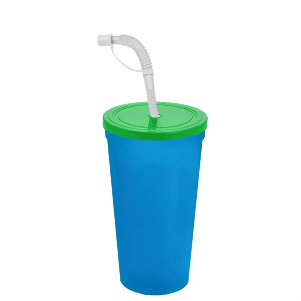 Garyline® Sport Sipper Cup with Straw Lid - 24 oz.... from ASI 40480 Koozie Group