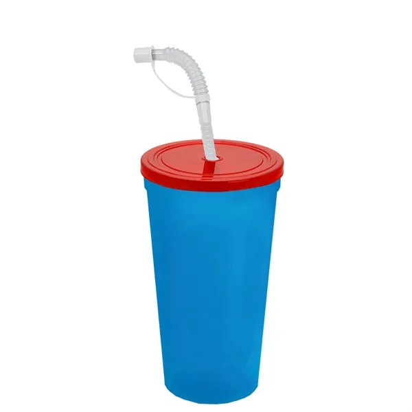 Garyline® Sport Sipper Cup with Straw Lid - 24 oz.... from ASI 40480 Koozie Group