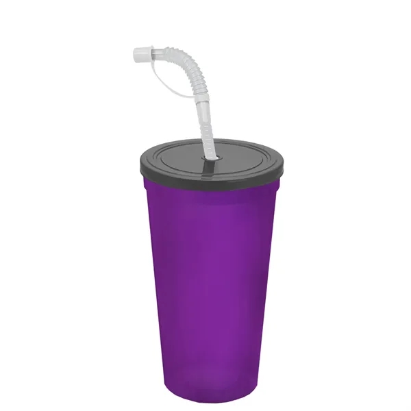 Garyline® Sport Sipper Cup with Straw Lid - 24 oz.... from ASI 40480 Koozie Group