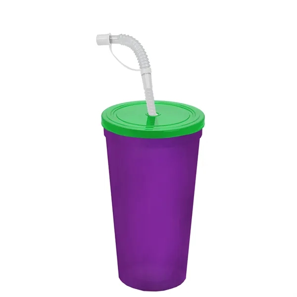 Garyline® Sport Sipper Cup with Straw Lid - 24 oz.... from ASI 40480 Koozie Group