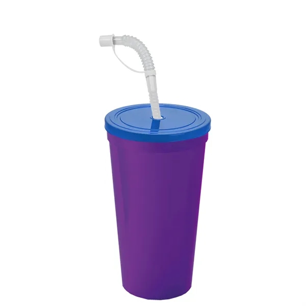 Garyline® Sport Sipper Cup with Straw Lid - 24 oz.... from ASI 40480 Koozie Group