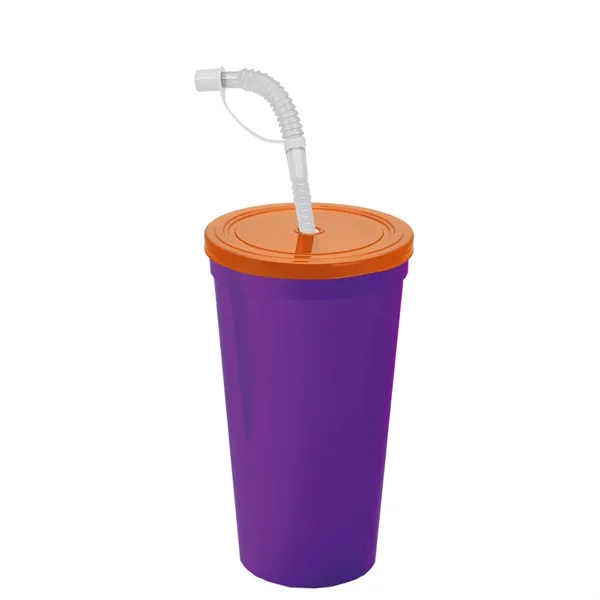 Garyline® Sport Sipper Cup with Straw Lid - 24 oz.... from ASI 40480 Koozie Group
