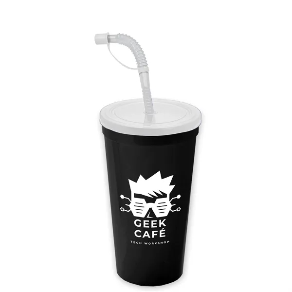 Garyline® Sport Sipper Cup with Straw Lid - 24 oz.... from ASI 40480 Koozie Group