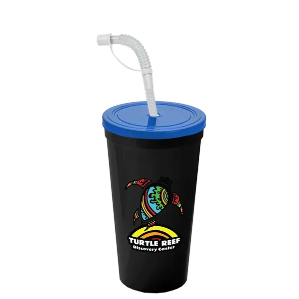 Garyline® Sport Sipper Cup with Straw Lid - 24 oz.... from ASI 40480 Koozie Group