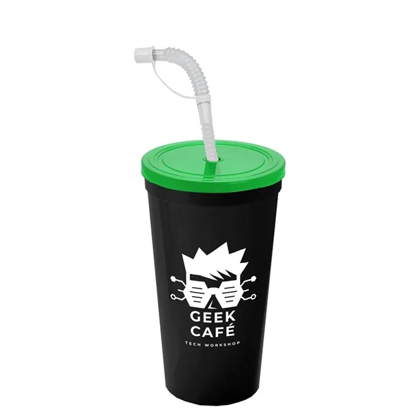 Garyline® Sport Sipper Cup with Straw Lid - 24 oz.... from ASI 40480 Koozie Group