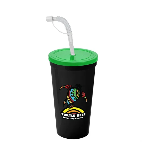 Garyline® Sport Sipper Cup with Straw Lid - 24 oz.... from ASI 40480 Koozie Group