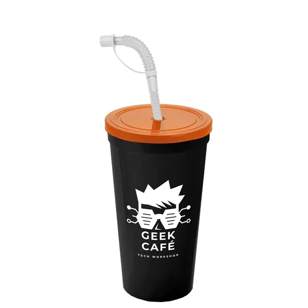 Garyline® Sport Sipper Cup with Straw Lid - 24 oz.... from ASI 40480 Koozie Group