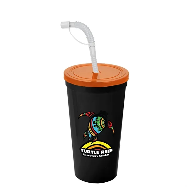 Garyline® Sport Sipper Cup with Straw Lid - 24 oz.... from ASI 40480 Koozie Group