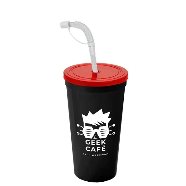 Garyline® Sport Sipper Cup with Straw Lid - 24 oz.... from ASI 40480 Koozie Group