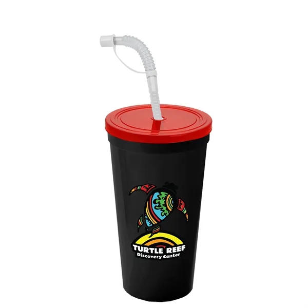 Garyline® Sport Sipper Cup with Straw Lid - 24 oz.... from ASI 40480 Koozie Group