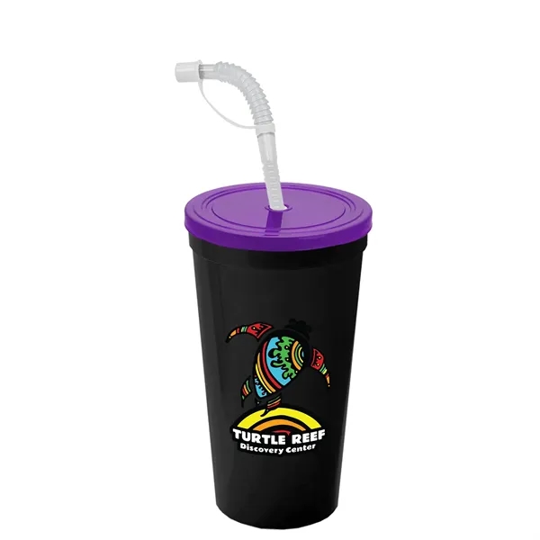 Garyline® Sport Sipper Cup with Straw Lid - 24 oz.... from ASI 40480 Koozie Group
