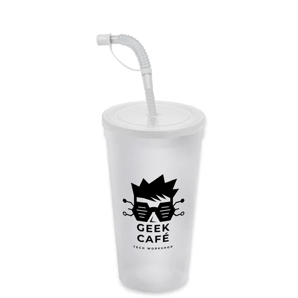 Garyline® Sport Sipper Cup with Straw Lid - 24 oz.... from ASI 40480 Koozie Group