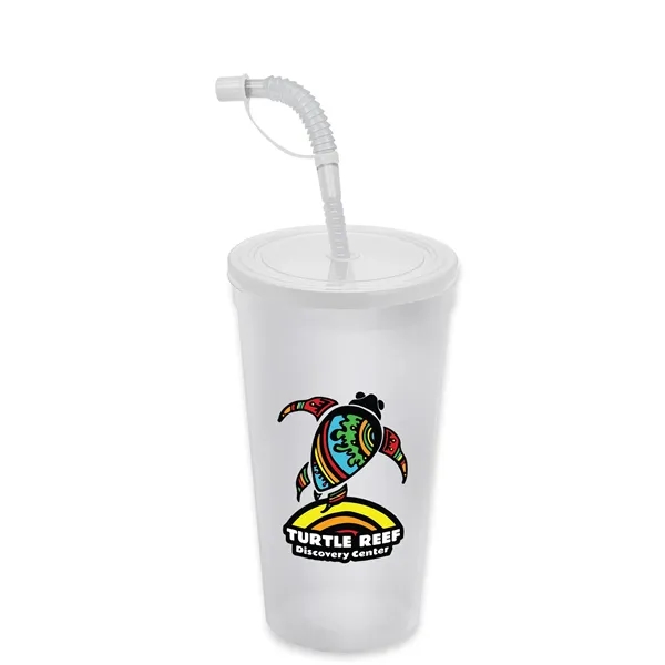 Garyline® Sport Sipper Cup with Straw Lid - 24 oz.... from ASI 40480 Koozie Group