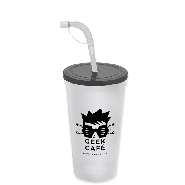 Garyline® Sport Sipper Cup with Straw Lid - 24 oz.... from ASI 40480 Koozie Group