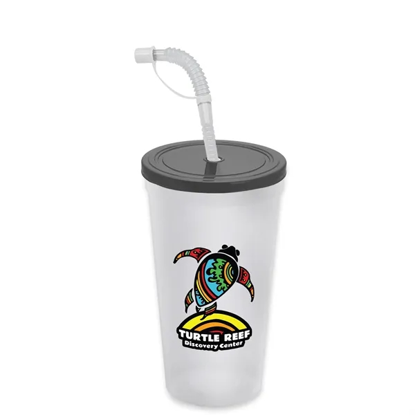 Garyline® Sport Sipper Cup with Straw Lid - 24 oz.... from ASI 40480 Koozie Group