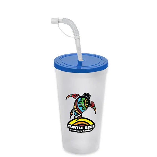 Garyline® Sport Sipper Cup with Straw Lid - 24 oz.... from ASI 40480 Koozie Group