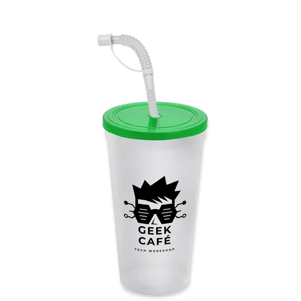 Garyline® Sport Sipper Cup with Straw Lid - 24 oz.... from ASI 40480 Koozie Group
