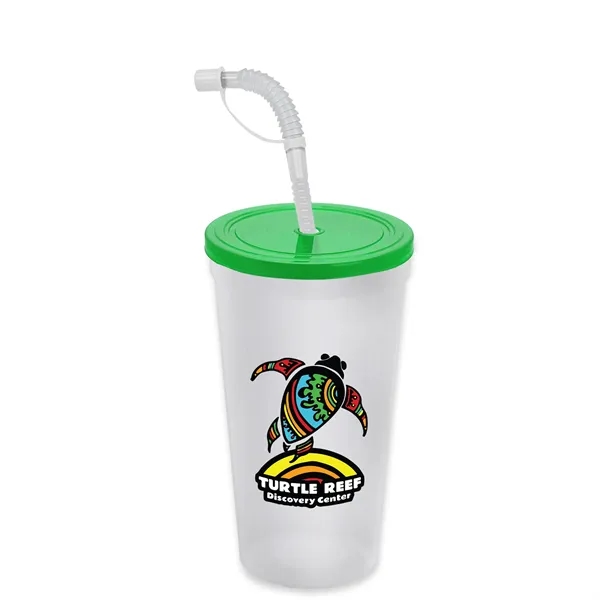 Garyline® Sport Sipper Cup with Straw Lid - 24 oz.... from ASI 40480 Koozie Group