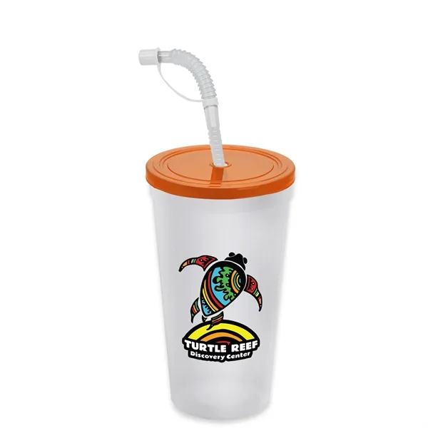 Garyline® Sport Sipper Cup with Straw Lid - 24 oz.... from ASI 40480 Koozie Group
