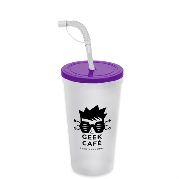 Garyline® Sport Sipper Cup with Straw Lid - 24 oz.... from ASI 40480 Koozie Group