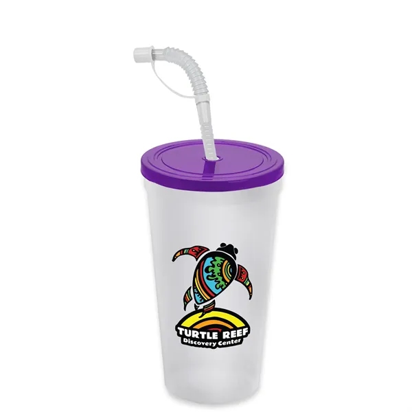 Garyline® Sport Sipper Cup with Straw Lid - 24 oz.... from ASI 40480 Koozie Group