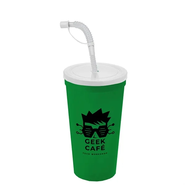 Garyline® Sport Sipper Cup with Straw Lid - 24 oz.... from ASI 40480 Koozie Group