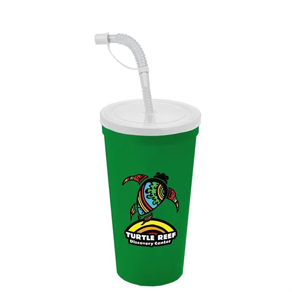 Garyline® Sport Sipper Cup with Straw Lid - 24 oz.... from ASI 40480 Koozie Group