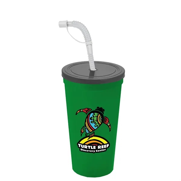 Garyline® Sport Sipper Cup with Straw Lid - 24 oz.... from ASI 40480 Koozie Group