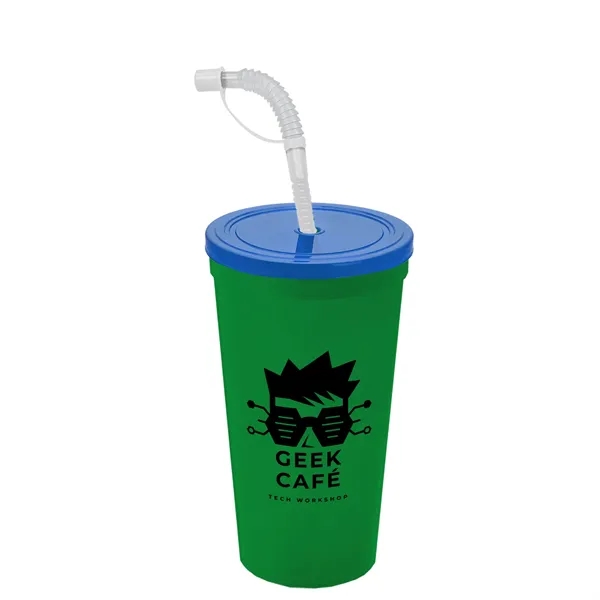Garyline® Sport Sipper Cup with Straw Lid - 24 oz.... from ASI 40480 Koozie Group