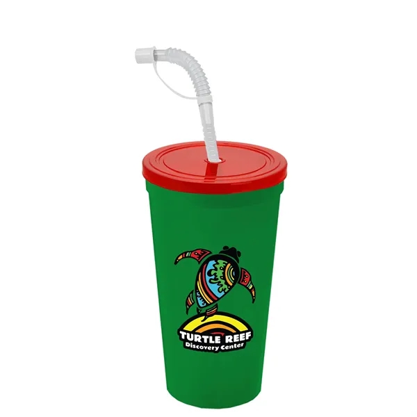 Garyline® Sport Sipper Cup with Straw Lid - 24 oz.... from ASI 40480 Koozie Group