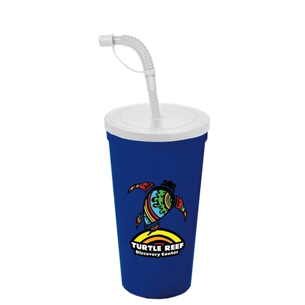 Garyline® Sport Sipper Cup with Straw Lid - 24 oz.... from ASI 40480 Koozie Group