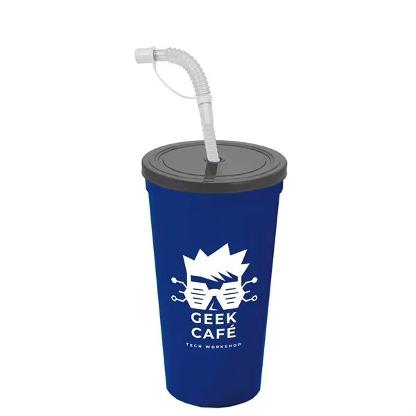 Garyline® Sport Sipper Cup with Straw Lid - 24 oz.... from ASI 40480 Koozie Group