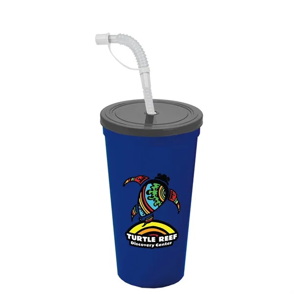 Garyline® Sport Sipper Cup with Straw Lid - 24 oz.... from ASI 40480 Koozie Group