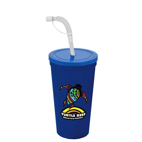 Garyline® Sport Sipper Cup with Straw Lid - 24 oz.... from ASI 40480 Koozie Group