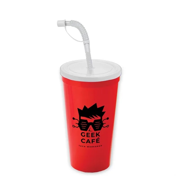 Garyline® Sport Sipper Cup with Straw Lid - 24 oz.... from ASI 40480 Koozie Group